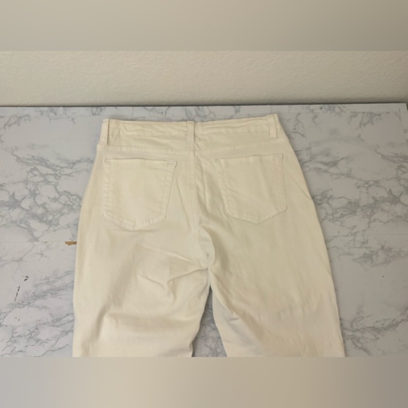 Jones New York Woman’s 6 Lexington  Skinny ankle  Stretch Jeans Pants White - Picture 5 of 7